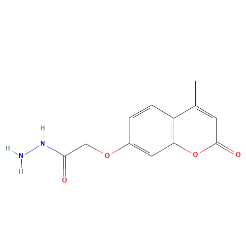 2-[(4-Methyl-2-oxo-2H-chromen-7-yl)oxy]-acetohydrazide (CAS: 69321-36-4) - Related Chemical Product
