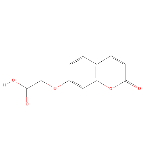 [(4,8-Dimethyl-2-oxo-2H-chromen-7-yl)oxy]-acetic acid (CAS: 160600-35-1) - Related Chemical Product