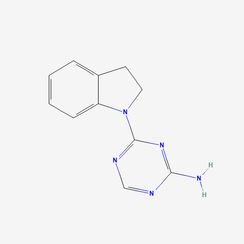 4-(2,3-Dihydro-1H-indol-1-yl)-1,3,5-triazin-2-amine (CAS: 879615-84-6) - Related Chemical Product