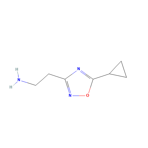 [2-(5-Cyclopropyl-1,2,4-oxadiazol-3-yl)ethyl]-amine hydrochloride (CAS: 1082584-63-1) - Related Chemical Product