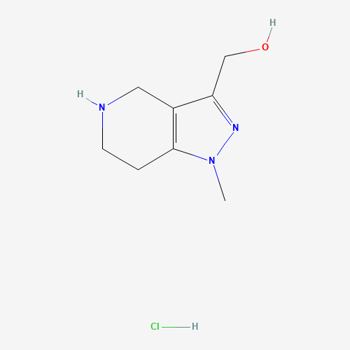 (1-Methyl-4,5,6,7-tetrahydro-1H-pyrazolo-[4,3-c]pyridin-3-yl)methanol hydrochloride (CAS: 1227465-76-0) - Related Chemical Product