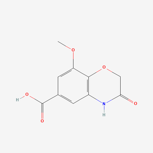 8-Methoxy-3-oxo-3,4-dihydro-2H-1,4-benzoxazine-6-carboxylic acid (CAS: 5446-56-0) - Related Chemical Product