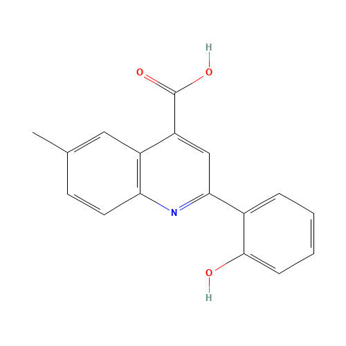2-(2-Hydroxyphenyl)-6-methylquinoline-4-carboxylic acid (CAS: 438219-85-3) - Related Chemical Product