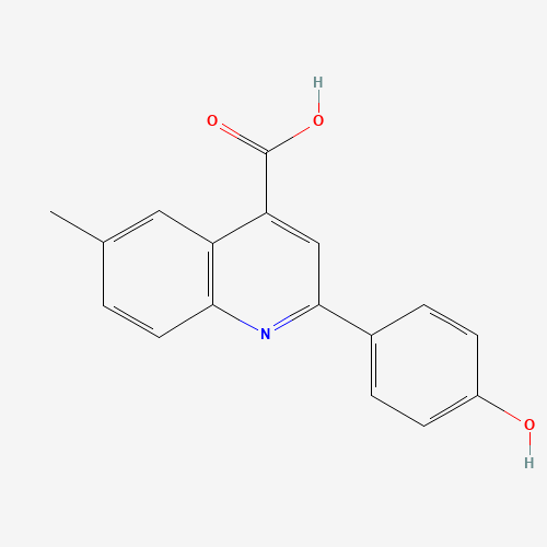 2-(4-Hydroxyphenyl)-6-methylquinoline-4-carboxylic acid (CAS: 116734-15-7) - Related Chemical Product