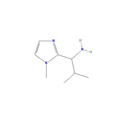 [2-Methyl-1-(1-methyl-1H-imidazol-2-yl)propyl]-amine (CAS: 927986-27-4) - Related Chemical Product