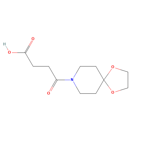 4-(1,4-Dioxa-8-azaspiro[4.5]dec-8-yl)-4-oxobutanoic acid (CAS: 883550-05-8) - Related Chemical Product