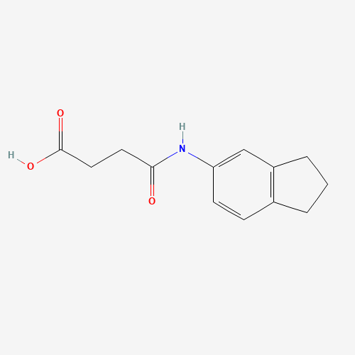 4-(2,3-Dihydro-1H-inden-5-ylamino)-4-oxobutanoic acid (CAS: 847588-85-6) - Related Chemical Product