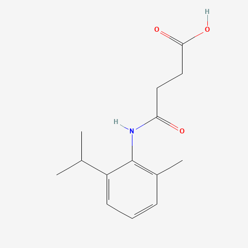 4-[(2-Isopropyl-6-methylphenyl)amino]-4-oxobutanoic acid (CAS: 904797-70-2) - Related Chemical Product