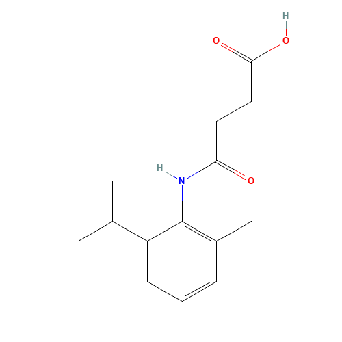 4-[(2-Isopropyl-6-methylphenyl)amino]-4-oxobutanoic acid (CAS: 904797-70-2) - Related Chemical Product