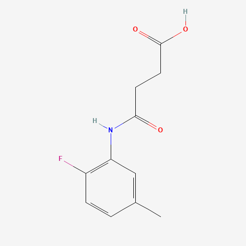 4-[(2-Fluoro-5-methylphenyl)amino]-4-oxobutanoic acid (CAS: 904766-63-8) - Related Chemical Product