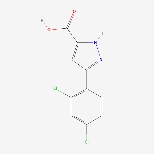 5-(2,4-Dichlorophenyl)-1H-pyrazole-3-carboxylic acid (CAS: 78874-27-8) - Related Chemical Product