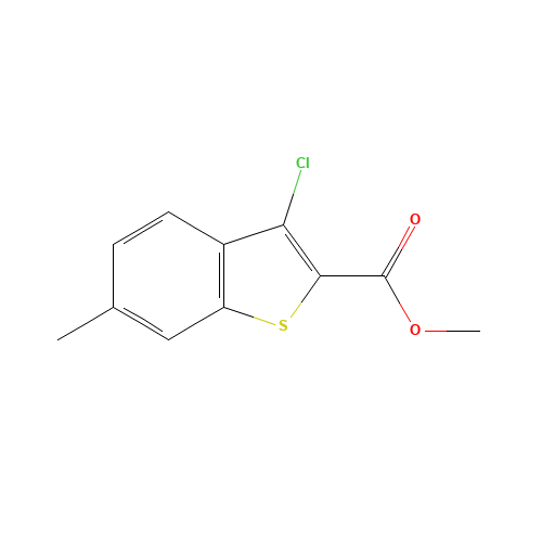 Methyl 3-chloro-6-methyl-1-benzothiophene-2-carboxylate (CAS: 59812-34-9) - Related Chemical Product