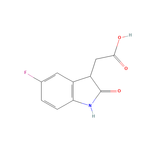 (5-Fluoro-2-oxo-2,3-dihydro-1H-indol-3-yl)-acetic acid (CAS: 915920-32-0) - Related Chemical Product