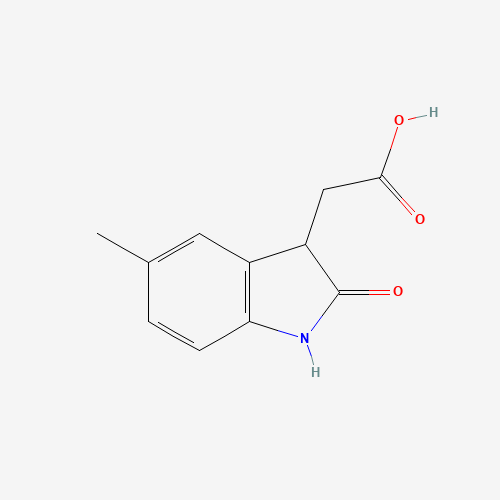 (5-Methyl-2-oxo-2,3-dihydro-1H-indol-3-yl)acetic acid (CAS: 938459-17-7) - Related Chemical Product