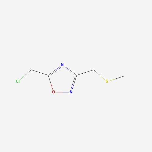 5-(Chloromethyl)-3-[(methylthio)methyl]-1,2,4-oxadiazole (CAS: 229343-09-3) - Related Chemical Product