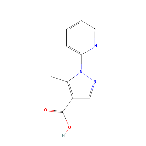 5-Methyl-1-pyridin-2-yl-1H-pyrazole-4-carboxylic acid (CAS: 241798-60-7) - Related Chemical Product