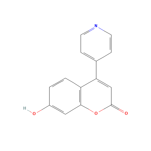 7-Hydroxy-4-(4-pyridyl)coumarin (CAS: 92906-36-0) - Related Chemical Product