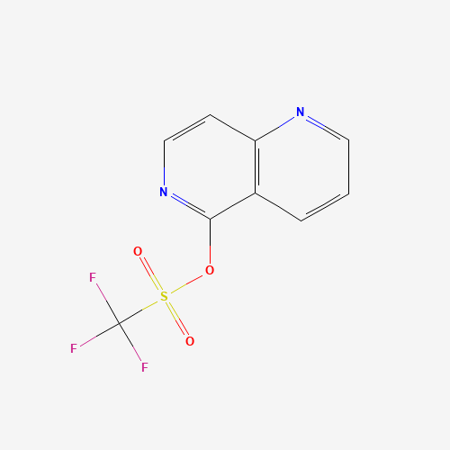 1,6-Naphthyridin-5-yl trifluoromethanesulfonate (CAS: 909649-09-8) - Related Chemical Product