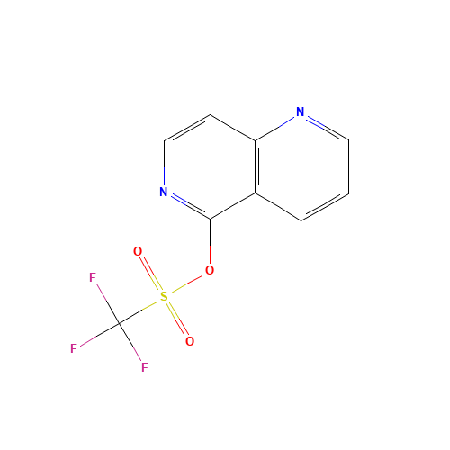 1,6-Naphthyridin-5-yl trifluoromethanesulfonate (CAS: 909649-09-8) - Related Chemical Product