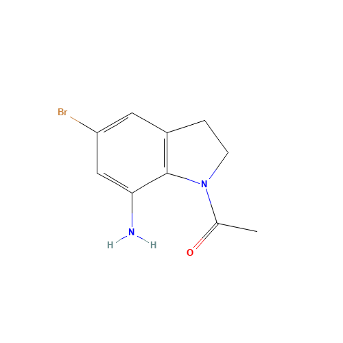 1-Acetyl-5-bromoindolin-7-amine (CAS: 133433-62-2) - Related Chemical Product