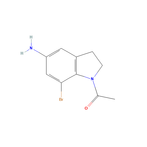 1-Acetyl-7-bromoindolin-5-amine (CAS: 858193-23-4) - Related Chemical Product