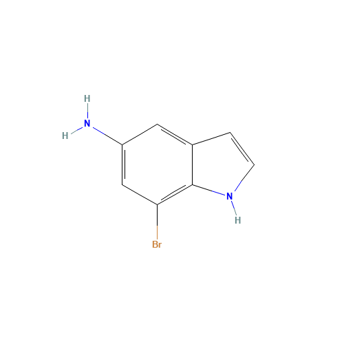 7-Bromo-1H-indol-5-amine (CAS: 196205-07-9) - Related Chemical Product