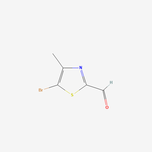 5-Bromo-4-methyl-1,3-thiazole-2-carbaldehyde (CAS: 95453-56-8) - Related Chemical Product