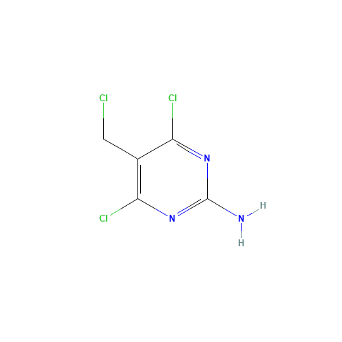4,6-Dichloro-5-(chloromethyl)pyrimidin-2-amine (CAS: 850554-82-4) - Related Chemical Product