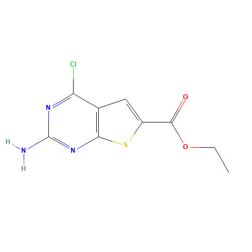 Ethyl 2-amino-4-chlorothieno[2,3-d]-pyrimidine-6-carboxylate (CAS: 847560-46-7) - Related Chemical Product