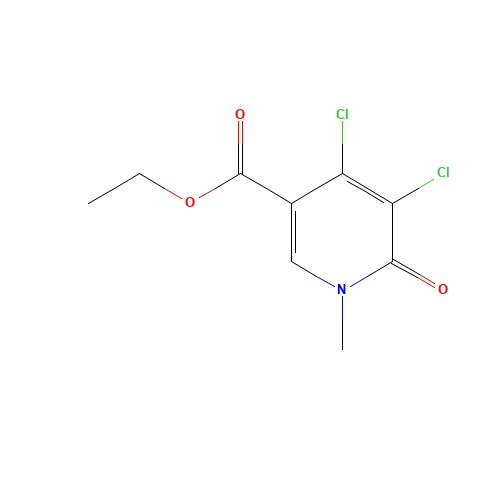 Ethyl 4,5-dichloro-1-methyl-6-oxo-1,6-dihydropyridine-3-carboxylate (CAS: 853105-72-3) - Related Chemical Product