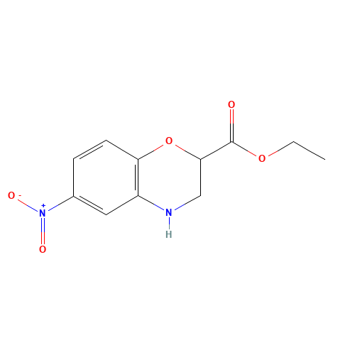 Ethyl 6-nitro-3,4-dihydro-2H-1,4-benzoxazine-2-carboxylate (CAS: 68281-45-8) - Related Chemical Product