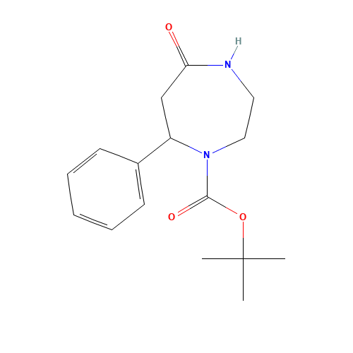tert-Butyl 5-oxo-7-phenyl-1,4-diazepane-1-carboxylate (CAS: 220898-16-8) - Related Chemical Product