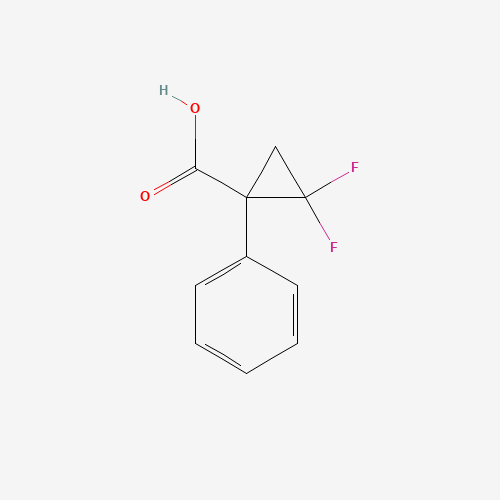 2,2-Difluoro-1-phenyl-cyclopropanecarboxylic acid (CAS: 156021-07-7) - Related Chemical Product