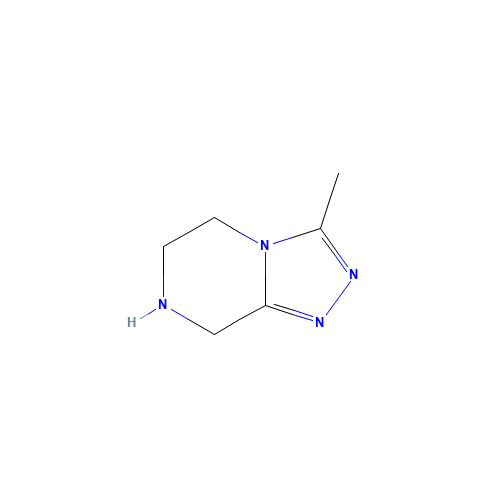 3-Methyl-5,6,7,8-tetrahydro-[1,2,4]triazolo[4,3-a]pyrazine (CAS: 886886-04-0) - Related Chemical Product