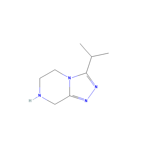 3-Isopropyl-5,6,7,8-tetrahydro-[1,2,4]triazolo[4,3-a]pyrazine (CAS: 952182-05-7) - Related Chemical Product