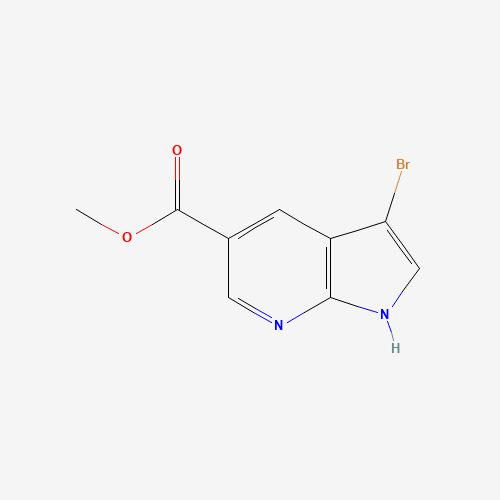 3-Bromo-7-azaindole-5-carboxylic acid methyl ester (CAS: 1190322-65-6) - Related Chemical Product