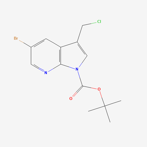 tert-Butyl 5-bromo-3-(chloromethyl)pyrrolo[2,3-b]pyridine-1-carboxylate (CAS: 1234616-42-2) - Related Chemical Product