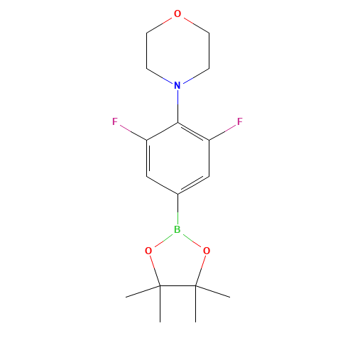 4-(2,6-Difluoro-4-(4,4,5,5-tetramethyl-1,3,2-dioxaborolan-2-yl)phenyl)morpholine (CAS: 1313738-69-0) - Related Chemical Product