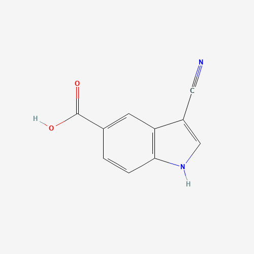 3-Cyano-1H-indole-5-carboxylic acid (CAS: 889942-87-4) - Related Chemical Product