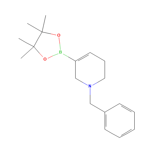 1-Benzyl-5-(4,4,5,5-tetramethyl-1,3,2-dioxaborolan-2-yl)-1,2,3,6-tetrahydropyridine (CAS: 1313738-80-5) - Related Chemical Product