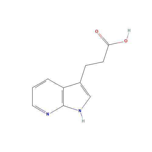 1H-Pyrrolo[2,3-b]pyridine-3-propanoic acid (CAS: 27663-72-5) - Related Chemical Product