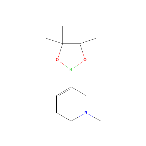 1-Methyl-5-(4,4,5,5-tetramethyl-1,3,2-dioxaborolan-2-yl)-1,2,3,6-tetrahydropyridine (CAS: 1254982-25-6) - Related Chemical Product
