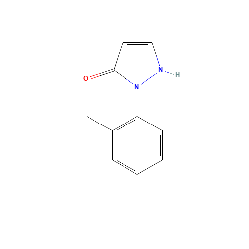 2-(2,4-Dimethylphenyl)-1,2-dihydropyrazol-3-one (CAS: 1245204-72-1) - Related Chemical Product