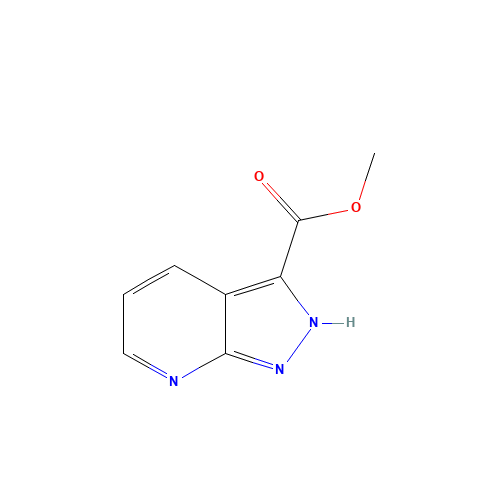 1H-Pyrazolo[3,4-b]pyridine-3-carboxylic acid methyl ester (CAS: 916325-83-2) - Related Chemical Product