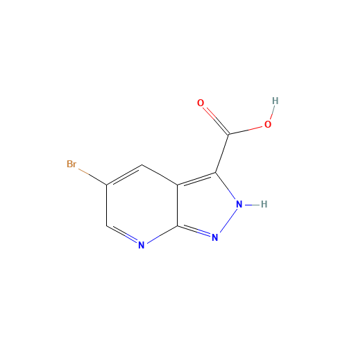 5-Bromo-1H-pyrazolo[3,4-b]pyridine-3-carboxylic acid (CAS: 916325-85-4) - Related Chemical Product