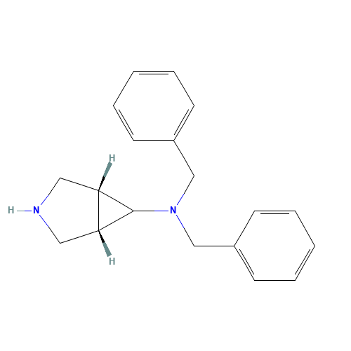 3-Azabicyclo[3.1.0]hexan-6-amine, N,N-bis(phenylmethyl)-, (1a,5a,6a)- (9CI) (CAS: 210482-10-3) - Related Chemical Product