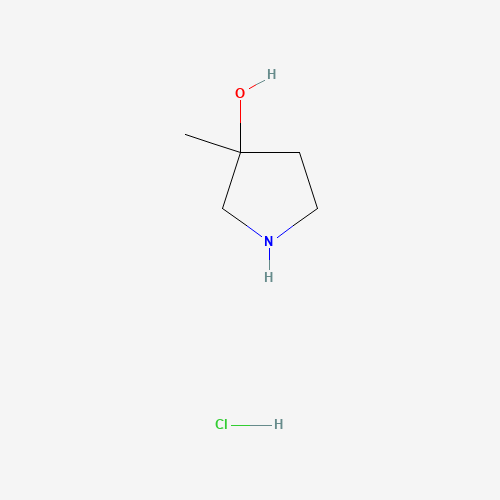 3-Hydroxy-3-methylpyrrolidine hydrochloride (CAS: 921592-91-8) - Related Chemical Product