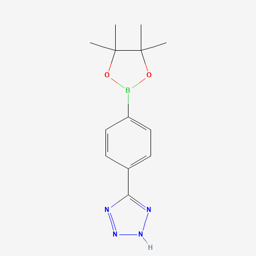 4-(1H-Tetrazol-5-yl)benzene-1-boronic acid pinacol ester (CAS: 775351-40-1) - Related Chemical Product