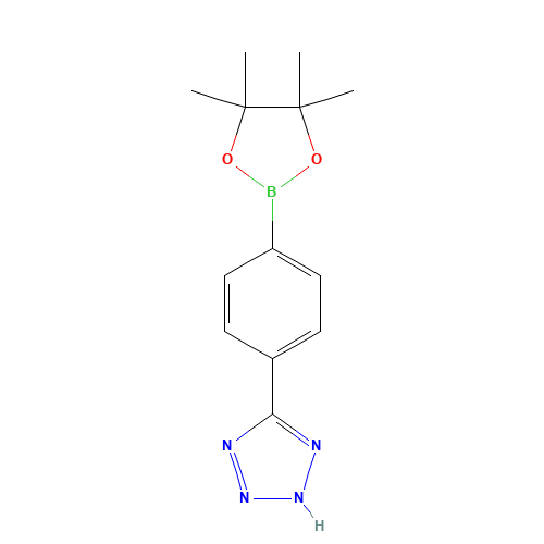 4-(1H-Tetrazol-5-yl)benzene-1-boronic acid pinacol ester (CAS: 775351-40-1) - Related Chemical Product