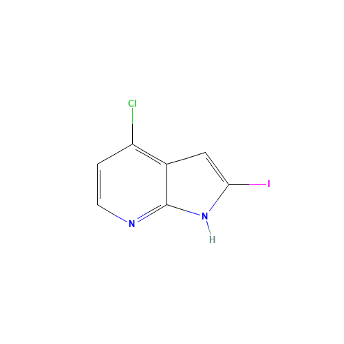 4-Chloro-2-iodo-1H-pyrrolo[2,3-b]pyridine (CAS: 940948-29-8) - Related Chemical Product